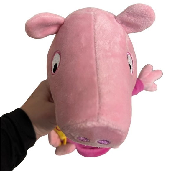 Peppa Pig 10” Peppa Pig Plush Sleep N’ Oink Bedtime Talking Sounds Nick Jr Works - Picture 6 of 9